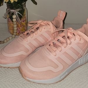 Adidas Apc 011001 shoes Peach 3 1/2 3.5 Youth GREAT SHAPE